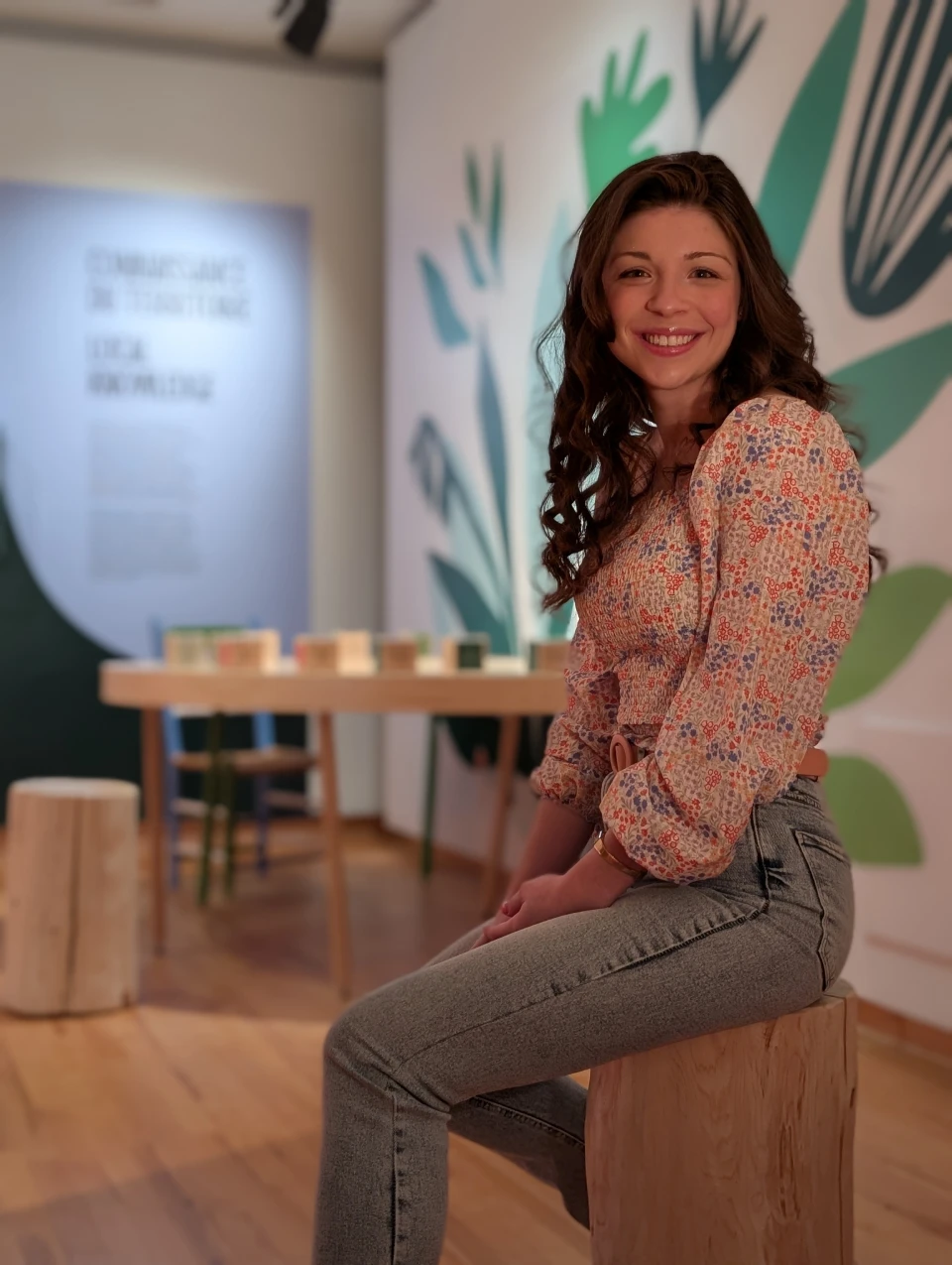 Emmy Thibault, coordonnatrice à l’éducation et à l’animation culturelle