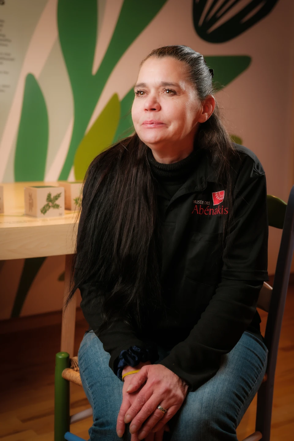 Mélanie Thompson, préposée à l'accueil